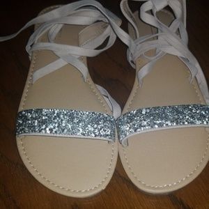 Wrap around sandal